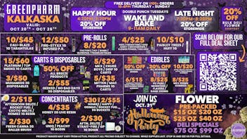 Green Pharm - Kalkaska - Recreational & Medical 20% OFF DELI FLOWER!!!