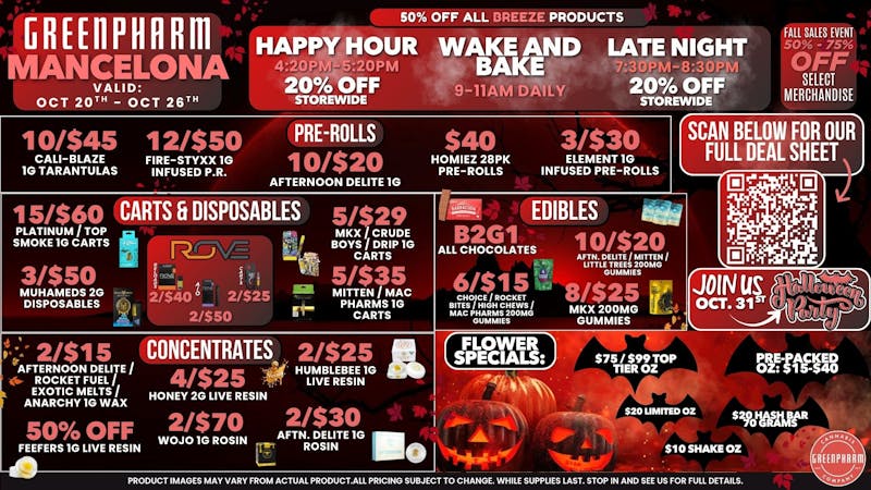 Green Pharm - Mancelona -Recreational 50% OFF FOR FIRST TIME CUSTOMERS!!!!