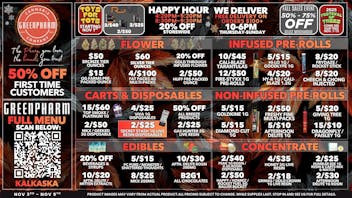 Green Pharm - Kalkaska - Recreational & Medical 50% OFF FIRST TIME CUSTOMERS!!!!!!!