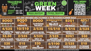 Green Pharm - Traverse City - Recreational & Medical BLACK FRIDAY ALL WEEK!!! YOU DON'T WANT TO MISS IT