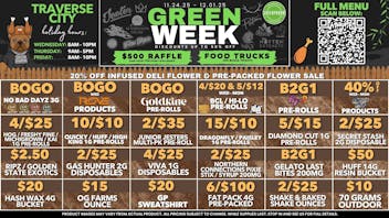 Green Pharm - Traverse City - Recreational & Medical BLACK FRIDAY ALL WEEK!!! YOU DON'T WANT TO MISS IT