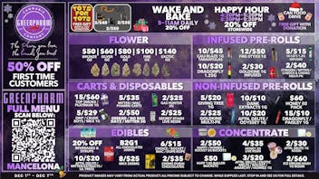 Green Pharm - Mancelona -Recreational ALL TIERS OF DELI FLOWER ARE ON SALE!!!!