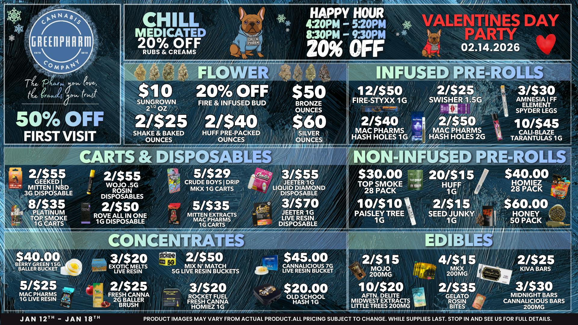 Green Pharm - Traverse City - Recreational & Medical 50% OFF FIRST TIME CUSTOMERS!!!!!!