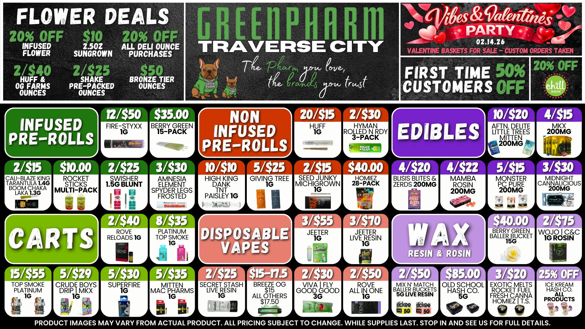 Green Pharm - Traverse City - Recreational & Medical ⚡️UNBEATABLE SAVINGS!!⚡️