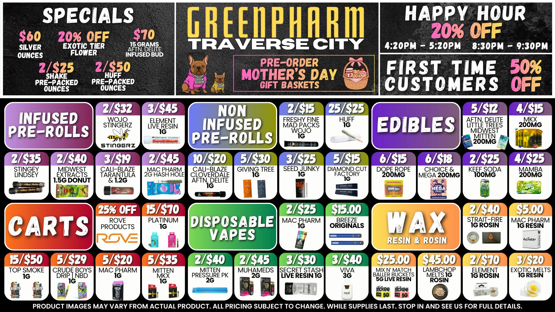 Green Pharm - Traverse City - Recreational & Medical SPRING ON IN FOR BIG SAVINGS🌸🪻