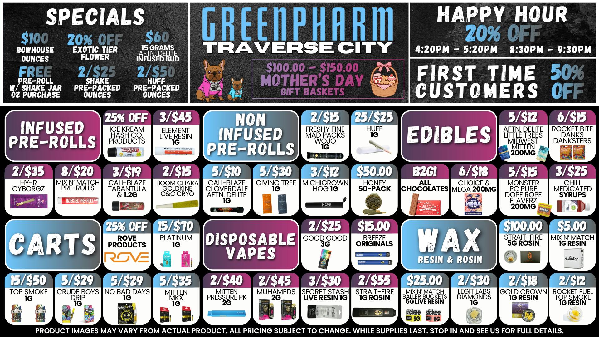 Green Pharm - Traverse City - Recreational & Medical 🪻🌸ONE STOP SHOPPING FOR MOM🌸🪻