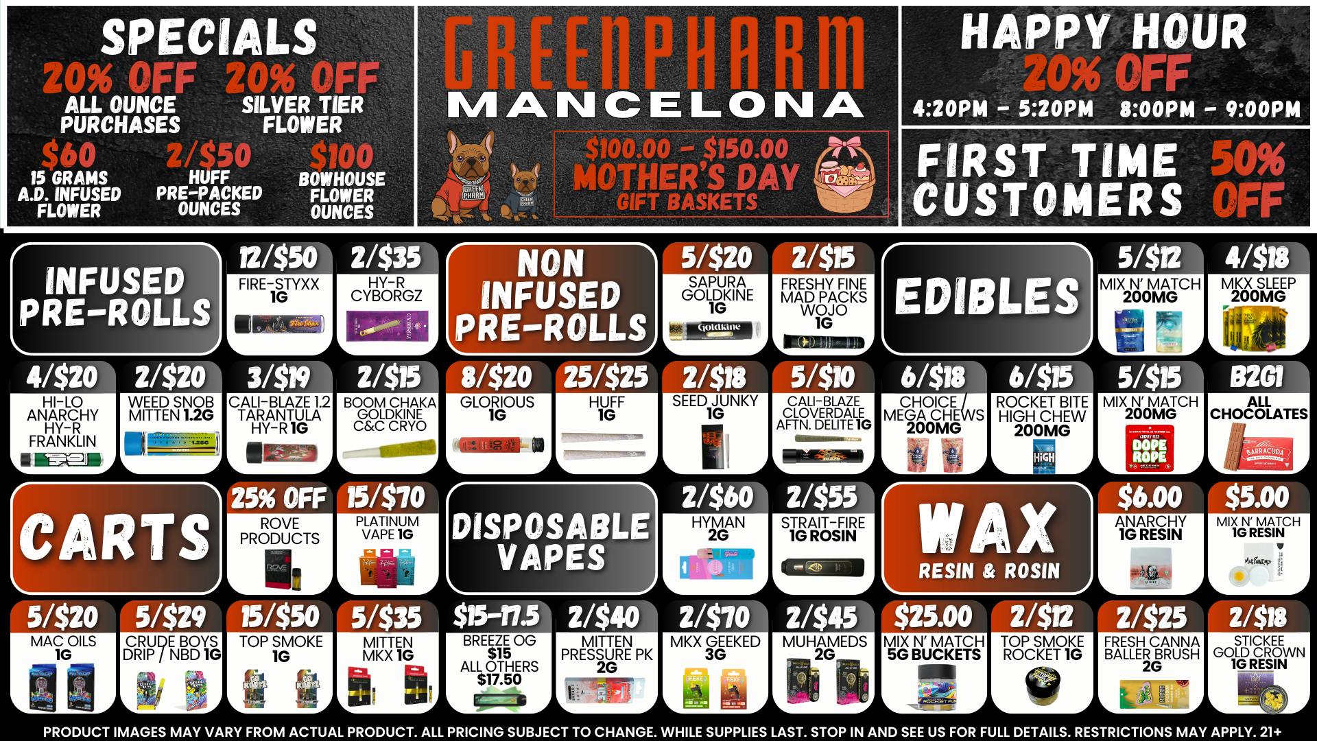 Green Pharm - Mancelona -Recreational 🪻🌸ONE STOP SHOPPING FOR MOM🌸🪻