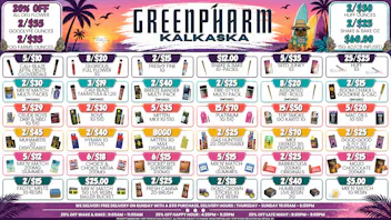 Green Pharm - Kalkaska - Recreational & Medical START YOUR SUMMER OFF AT GREENPHARM😀💥