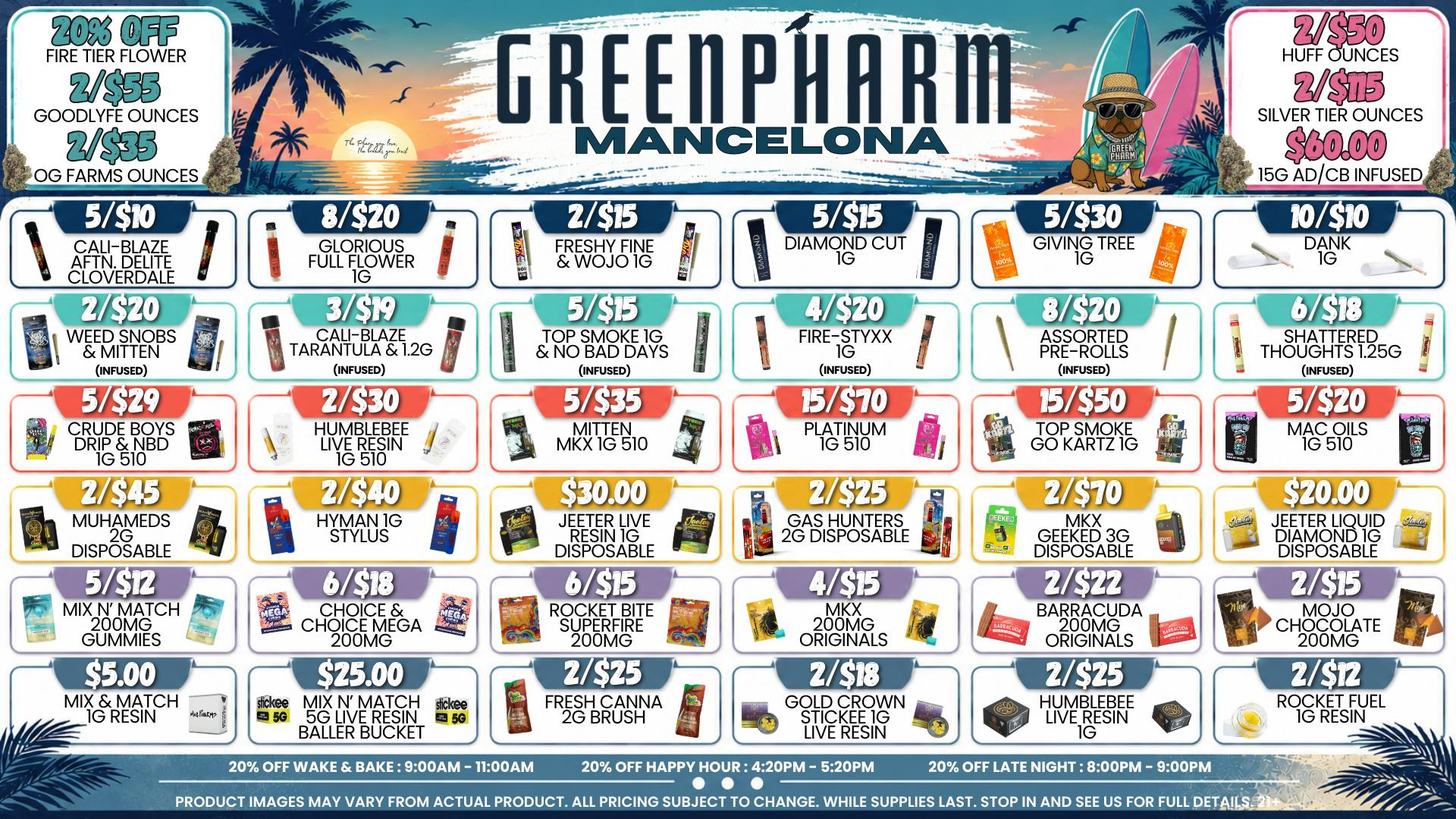 Green Pharm - Mancelona -Recreational START YOUR SUMMER OFF AT GREENPHARM😀💥