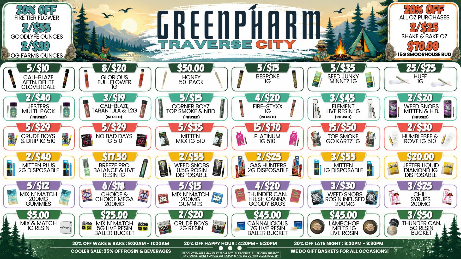 Green Pharm - Traverse City - Recreational & Medical 💰😀SHOP AND SAVE WITH GREENPHARM😀💰