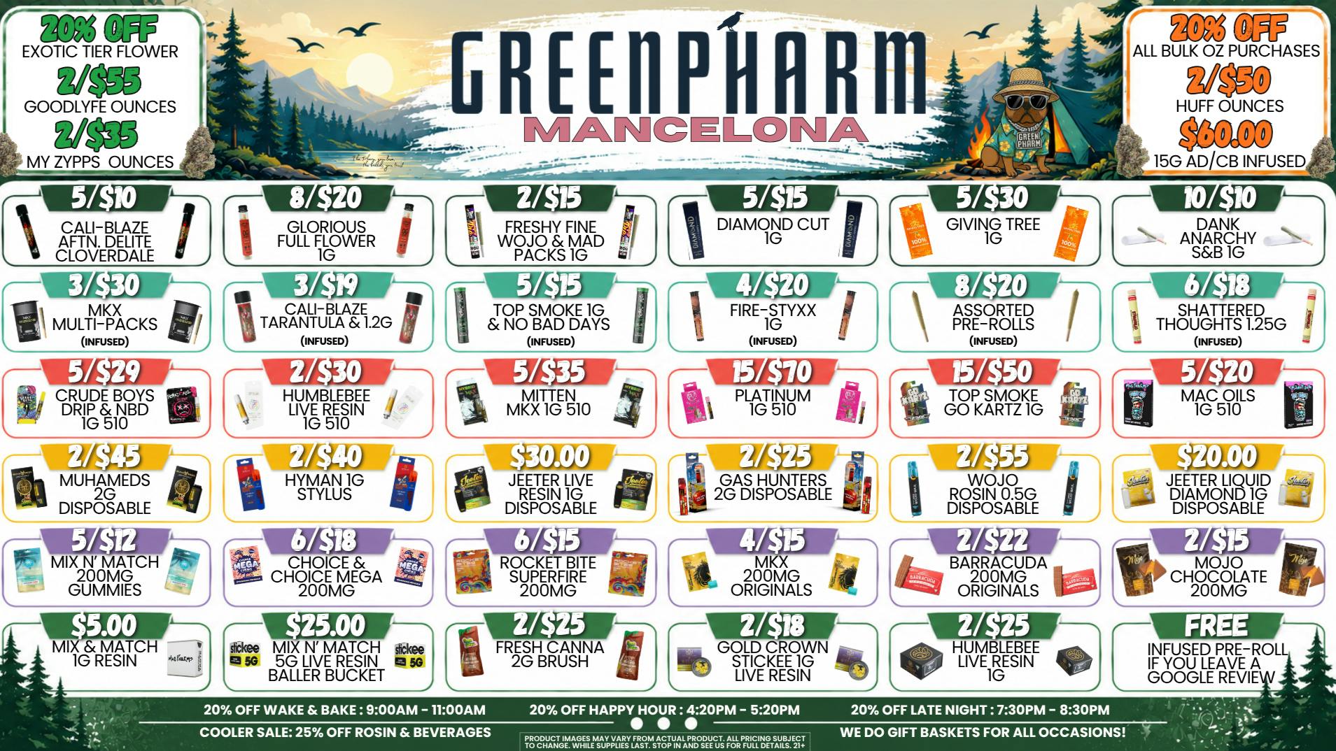 Green Pharm - Mancelona -Recreational 💰😀SHOP AND SAVE WITH GREENPHARM😀💰