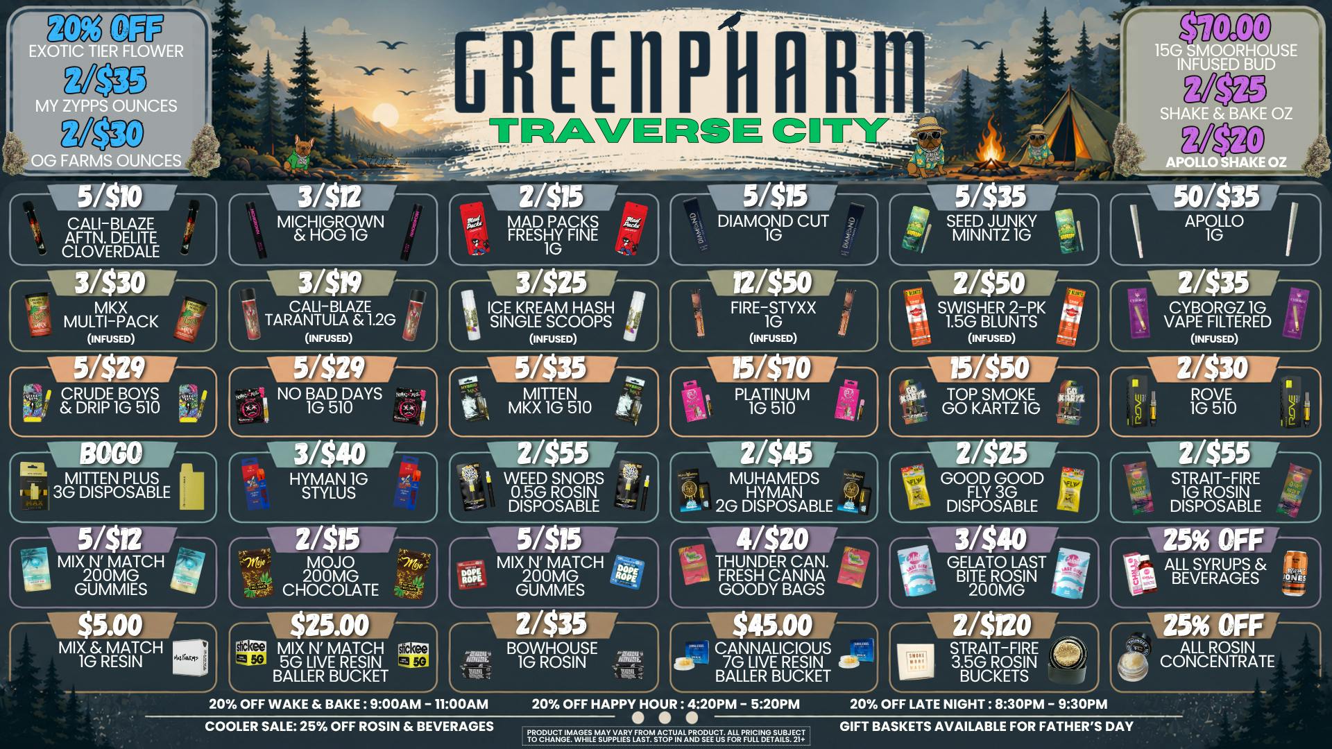 Green Pharm - Traverse City - Recreational & Medical ⛳⚾ SUMMER FUN STARTS AT GREENPHARM🎣🩴