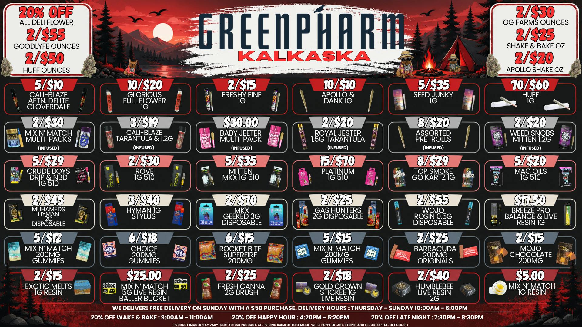 Green Pharm - Kalkaska - Recreational & Medical ⛳⚾ SUMMER FUN STARTS AT GREENPHARM🎣🩴