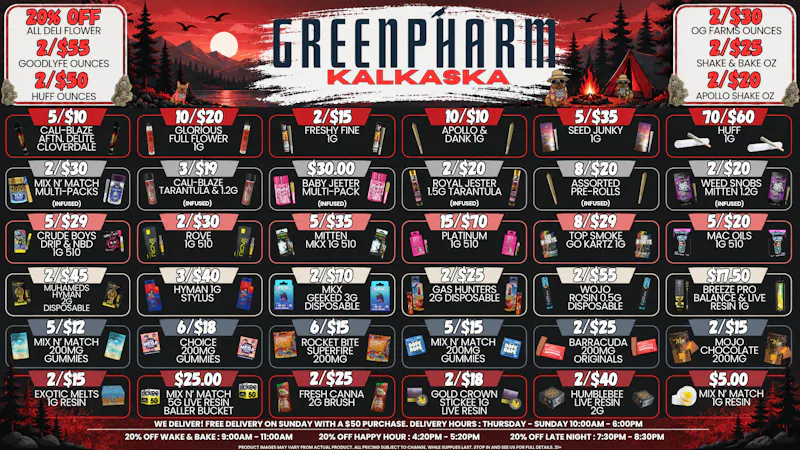 Green Pharm - Kalkaska - Recreational & Medical ⛳⚾ SUMMER FUN STARTS AT GREENPHARM🎣🩴