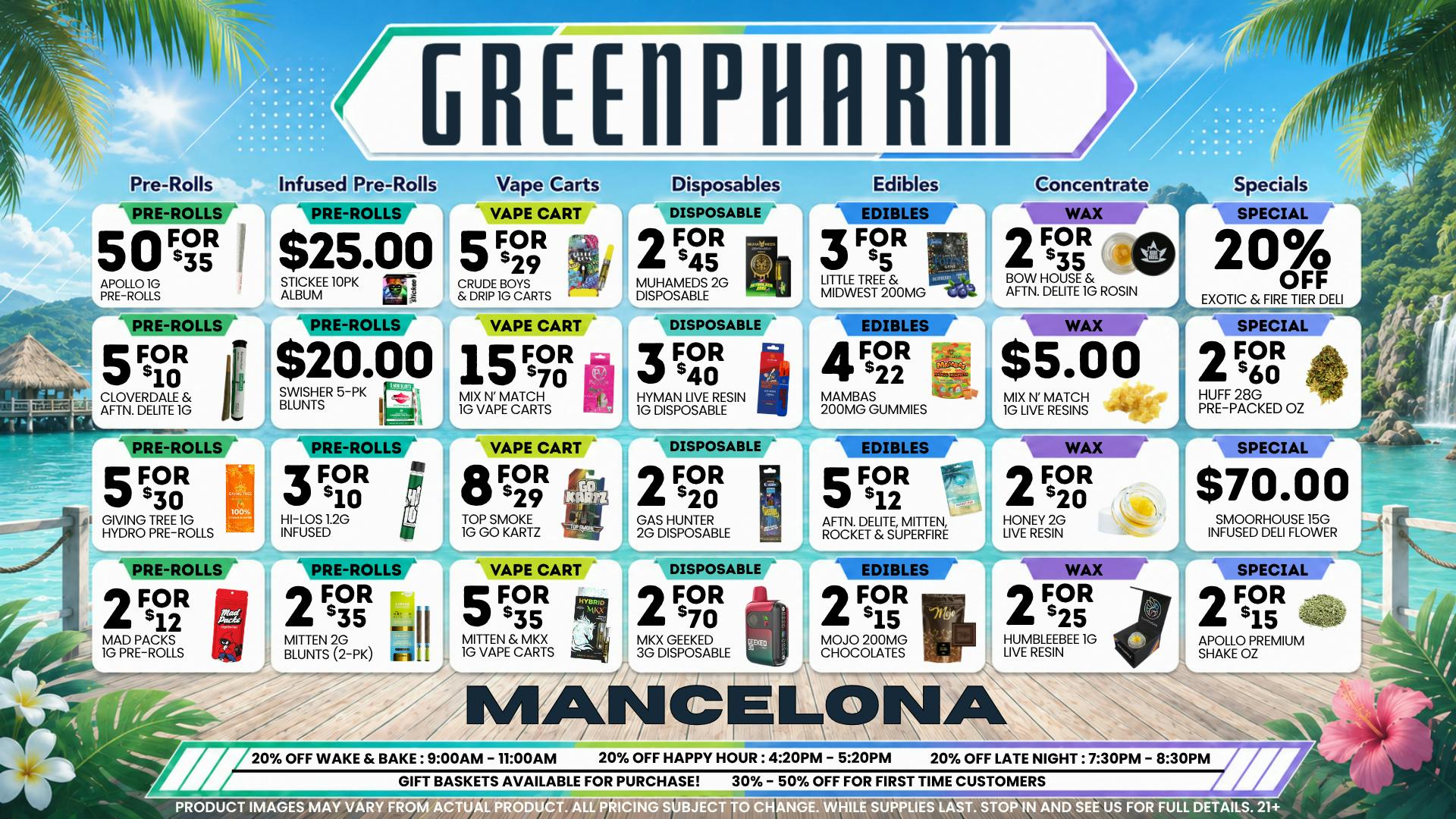 Green Pharm - Mancelona -Recreational CELEBRATE THE GREATEST 4TH IN THE NORTH🎆