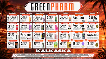 Green Pharm - Kalkaska - Recreational & Medical 💰😀💥NEW PRODUCTS-NEW DEALS-MORE SAVINGS💥😀💰