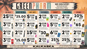 Green Pharm - Kalkaska - Recreational & Medical 💰😀💥NEW PRODUCTS-NEW DEALS-MORE SAVINGS💥😀💰