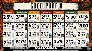 Green Pharm - Kalkaska - Recreational & Medical Autumn deals and pumpkins please🍂🍂🍂🍂