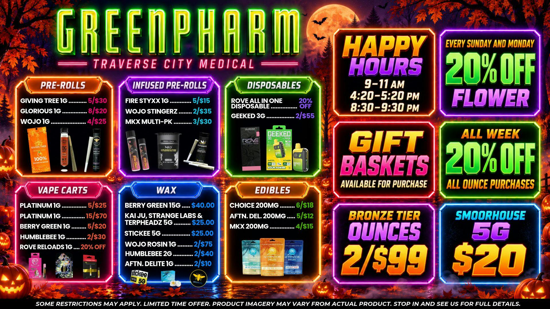 Green Pharm - Traverse City - Recreational & Medical 🍃MEDICAL 🍃💰💥 NEW PRODUCTS-NEW DEALS💥💰