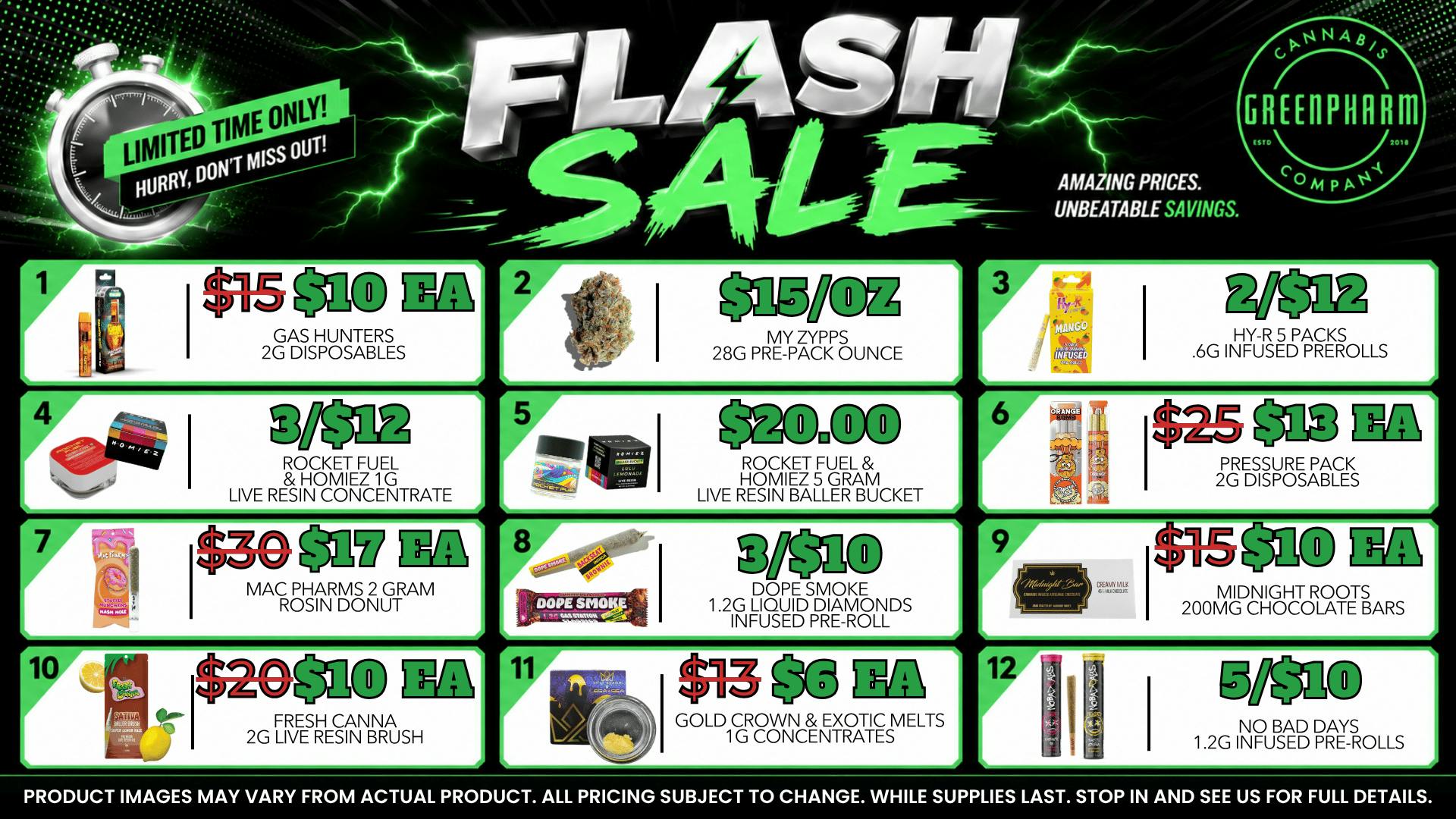 Green Pharm - Kalkaska - Recreational & Medical 💥💥💥NEW FLASH SALES💥💥💥