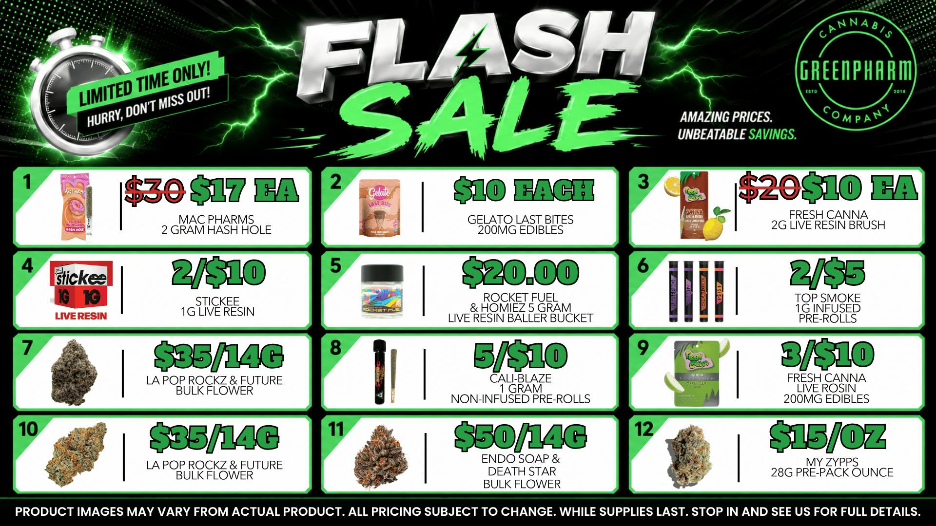 Green Pharm - Mancelona -Recreational 💥💥💥NEW FLASH SALES💥💥💥