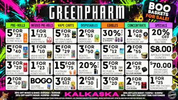 Green Pharm - Kalkaska - Recreational & Medical 🍂🍂 FALLING PRICES-RAKE IN THE DEALS🍂🍂