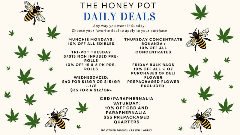 The Honey Pot Your way Sunday