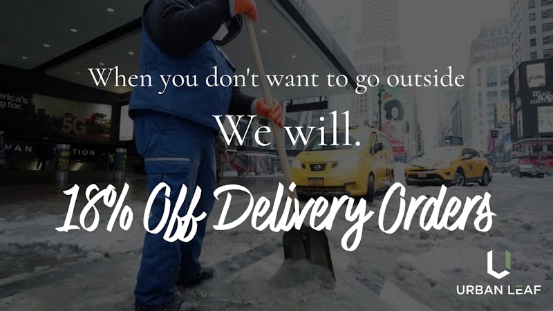 Urban Leaf Delivery - Hell's Kitchen / Midtown Urban Leaf Delivery Special