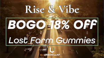 Urban Leaf Lost Farm- Buy 1 Gummy Pack, Get 18% Off Second
