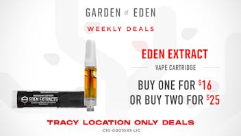 Garden Of Eden - Tracy Eden Extracts Cartridge
