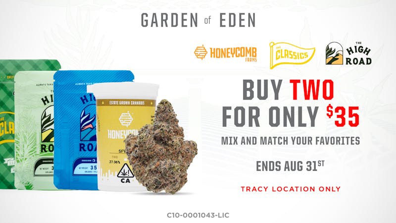 Garden Of Eden - Tracy Double Dank Deal