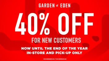 Garden of Eden 🎉 40% OFF for New Customers! 🎉