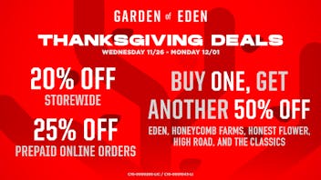 Garden Of Eden - Tracy 🦃 Thanksgiving Day Deals Are Here! 🦃