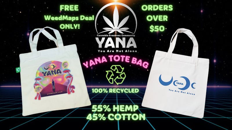 Yana Wellness Center FREE Hemp YANA Tote Bag
