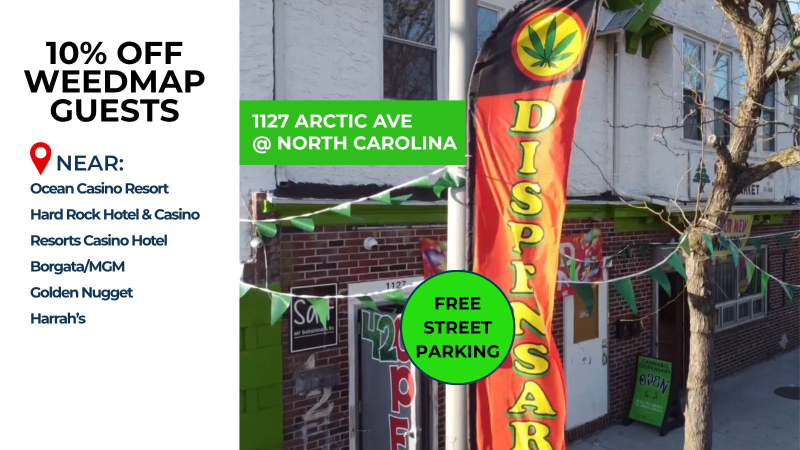 Salt Air Botanicals LLC 10% Weedmap Customers