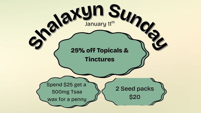 Tsaa Nesunkwa Dispensary Shalaxyn Sunday