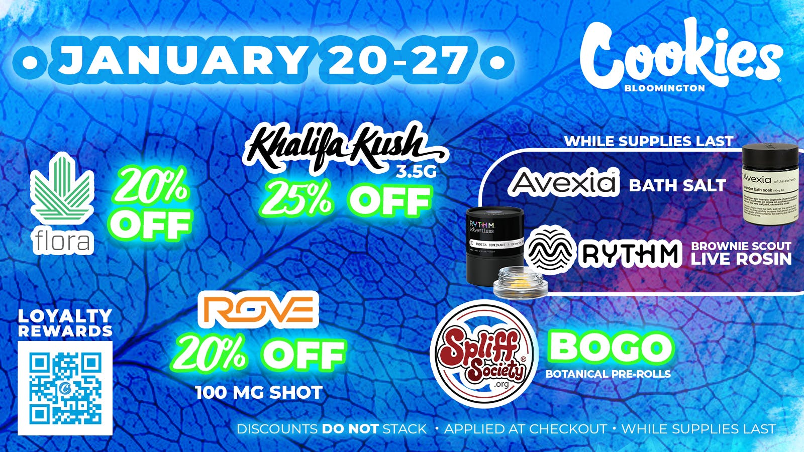 Cookies Bloomington 🍪 Cookies Bloomington DEALS! 🔥 | Jan 20 - 27