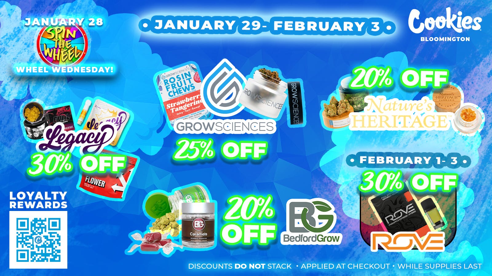 Cookies Bloomington 🍪 Cookies Bloomington DEALS 🔥 | Jan 29 - Feb 3