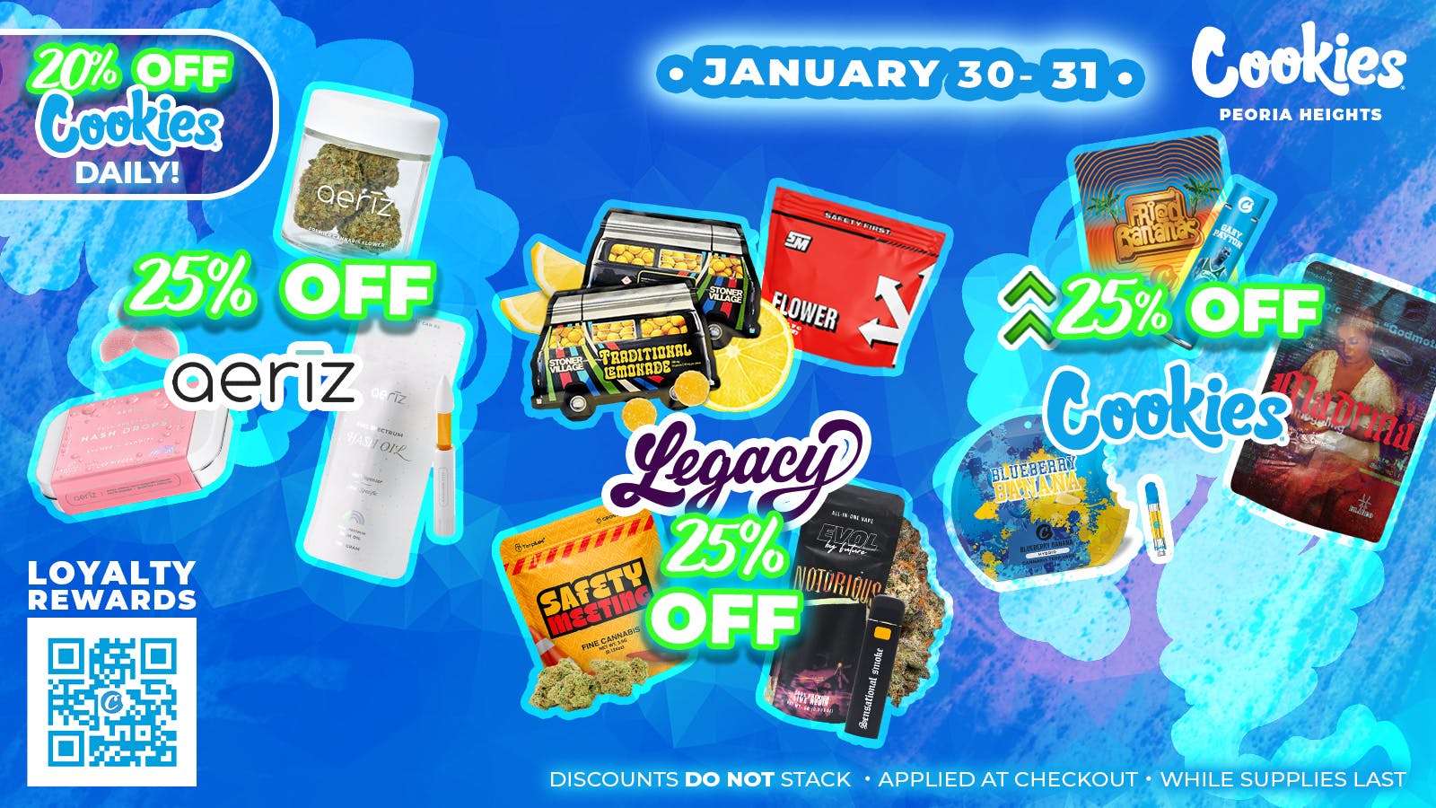 Cookies Peoria Heights 🍪 Cookies Peoria Heights DEALS! 🔥 | Jan 30 - 31
