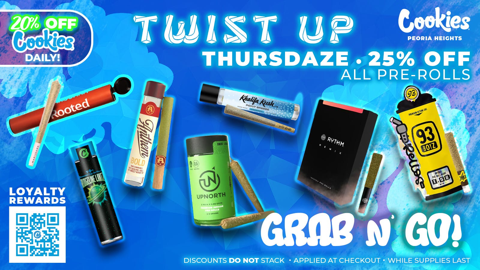 Cookies Peoria Heights 🍪 Twist Up Thursdaze at Cookies Peoria Heights!💨