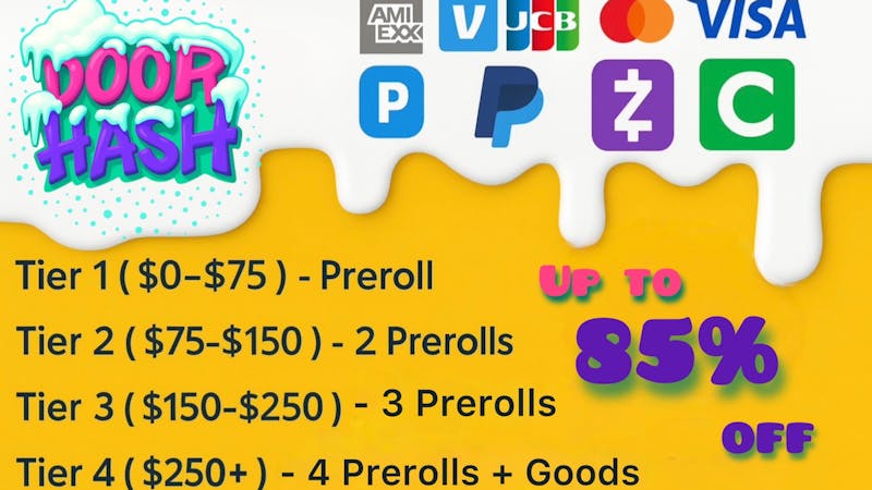 Doorhash Get Up To 85% OFF + Crazy Gifts🎁