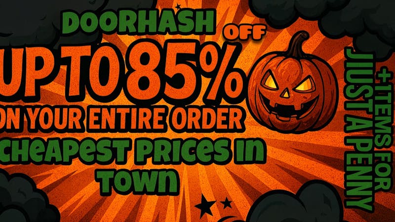 Doorhash Get Up To 85% OFF + Gifts🎁