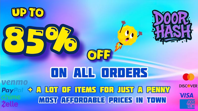 Doorhash Up To 85% Off On All Orders + Tiers Available