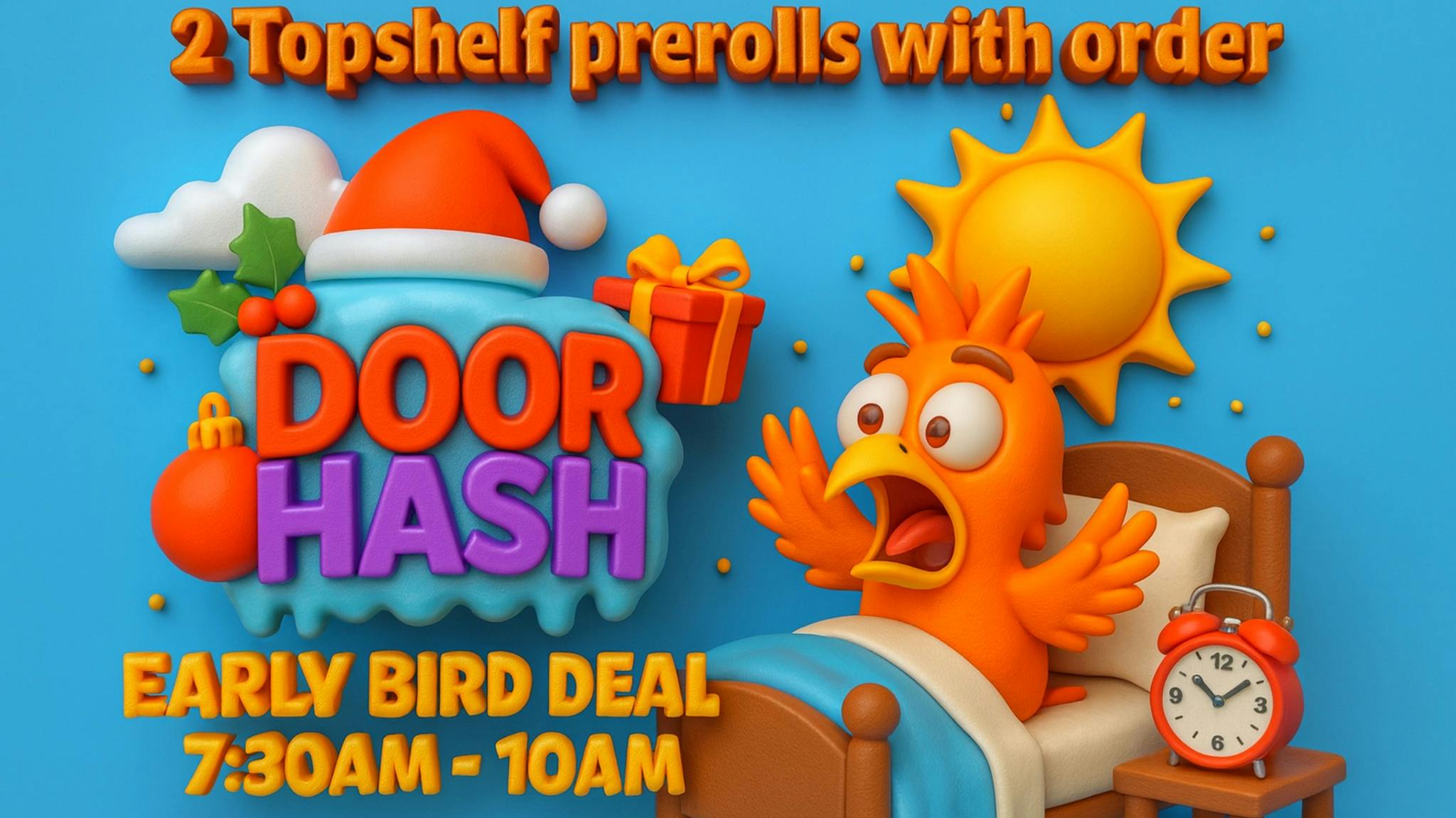 Doorhash ⏰🐦Early Bird Deal🐦⏰