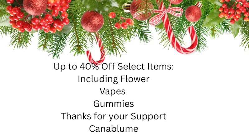 Canablume Christmas Deal