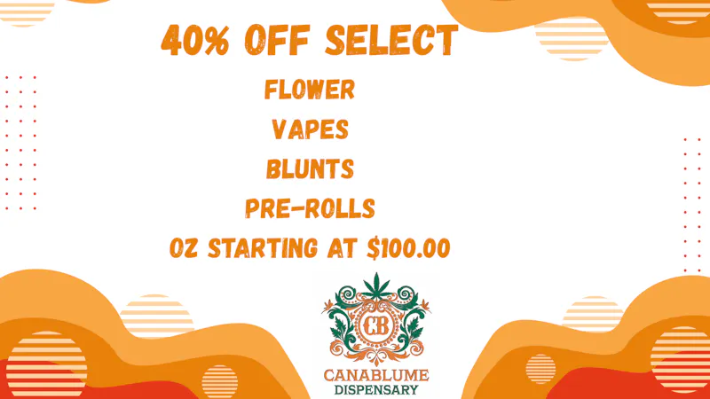 Canablume June 1- June 7, 2026