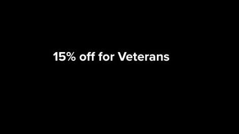 Vibing Vibes 15% off for veterans