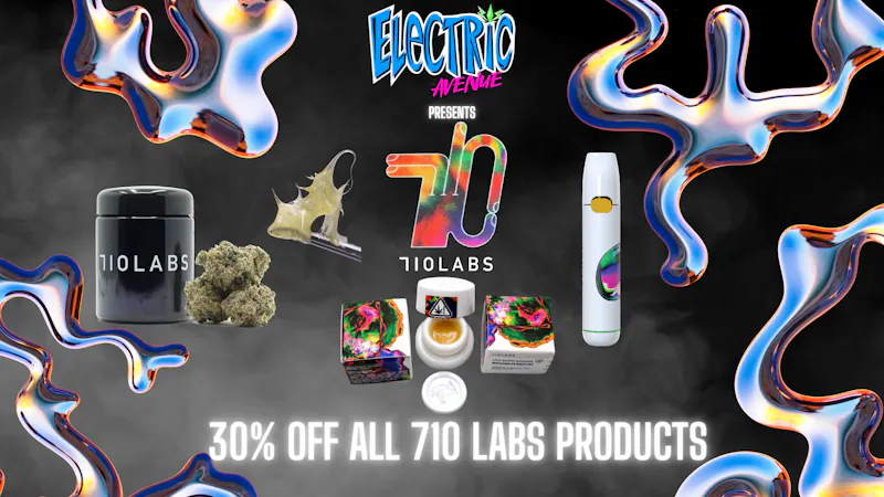 ELECTRIC AVENUE 710Labs 30% off Wednesday's