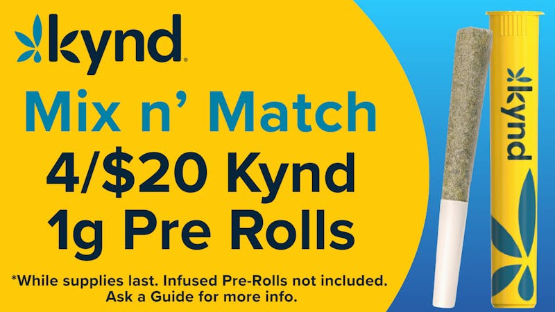 Canna Provisions Holyoke 🚨 Kynd Pre-Rolls