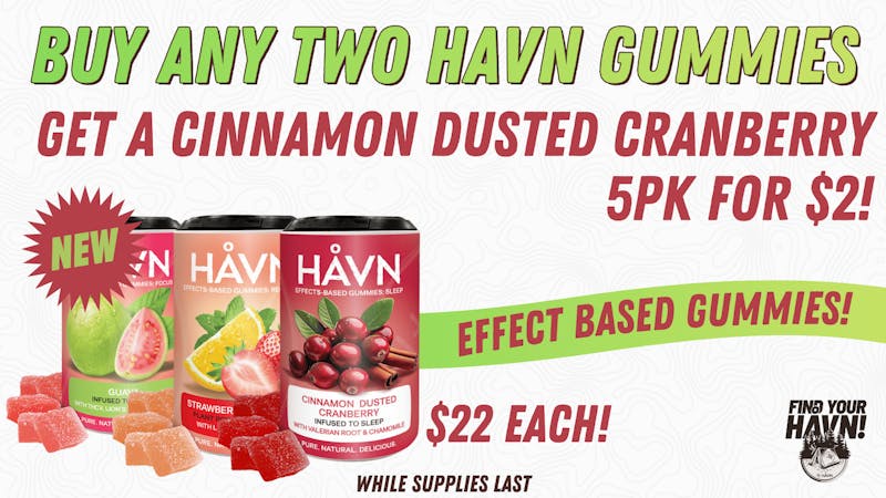 Canna Provisions Holyoke NEW Havn Effect Based Gummies 🍬